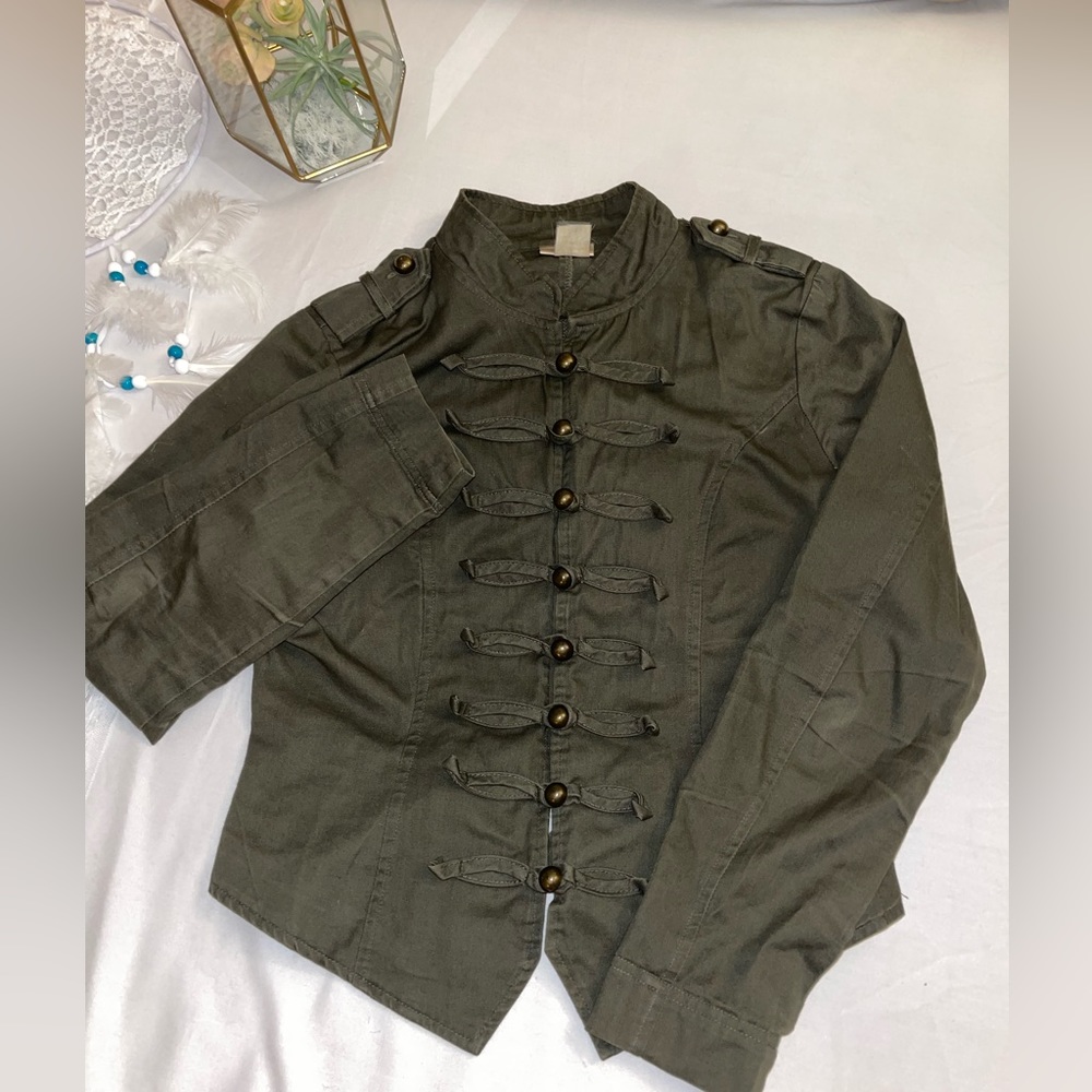 EUC Army Styled Band Jacket Size XS/Small